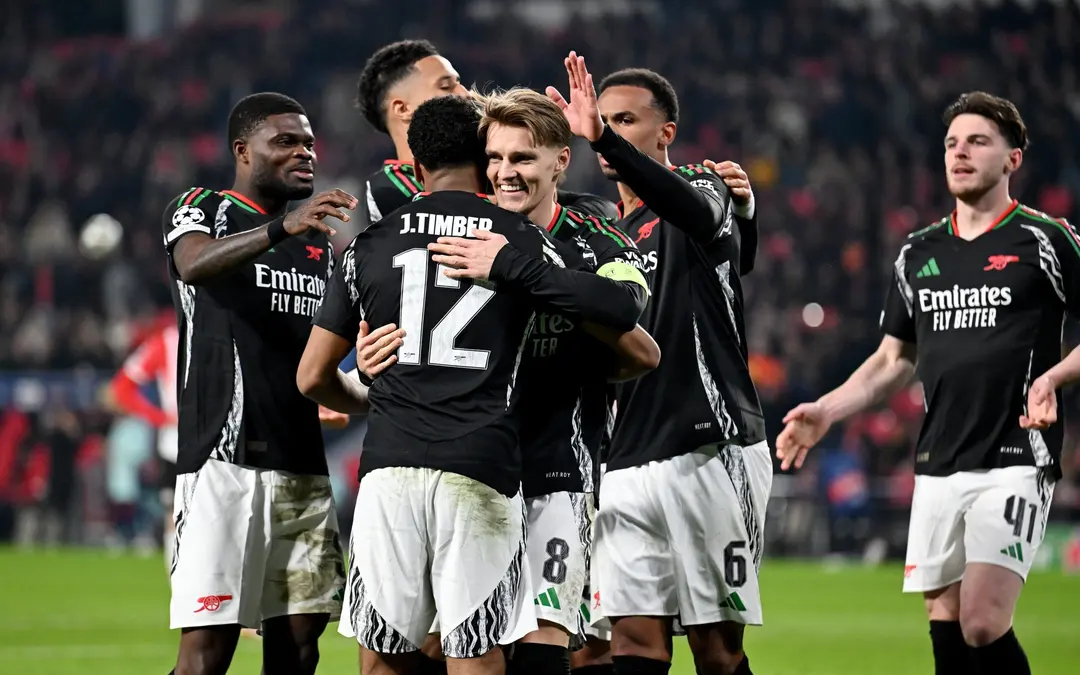 Goleada faz Arsenal quebrar cinco Recordes na Champions League