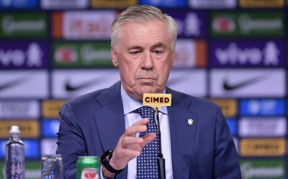 Técnico da Seleção, Carlo Ancelotti é condenado à prisão na Espanha por fraude fiscal