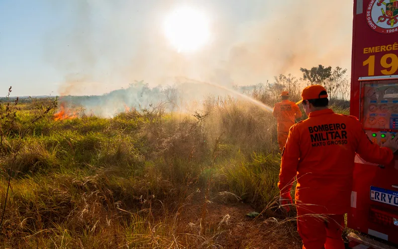 Com a chegada da seca, Rondonópolis intensifica ações de combate a queimadas